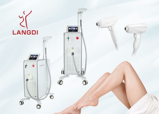Yarı İletken Lazer Epilasyon Makinesi Cilt Gençleştirme 600w 50 J/Cm2