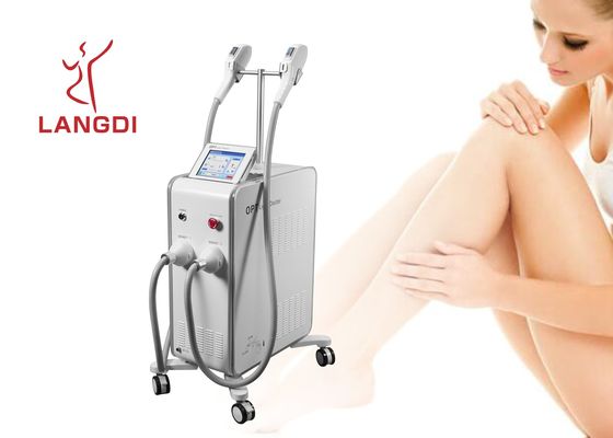 Epilasyon / Cilt Gençleştirme için 2 El Aleti OPT SHR IPL+ DIODE LAZER Teknolojisi